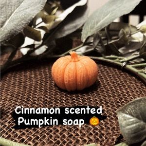 Mini Cinnamon scented Pumpkin Soap 🎃